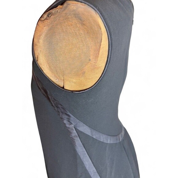 Zac Posen Black Wool & Silk Cocktail Dress Size 6 – Italian Fabric, Silk Lining - Picture 6 of 16